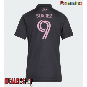 Inter Miami Luis Suarez #9 Seconda Maglia Femmina 2026-27 Manica Corta Inter Miami Luis Suarez #9 Seconda Maglia Femmina 2026-27 Manica Corta
